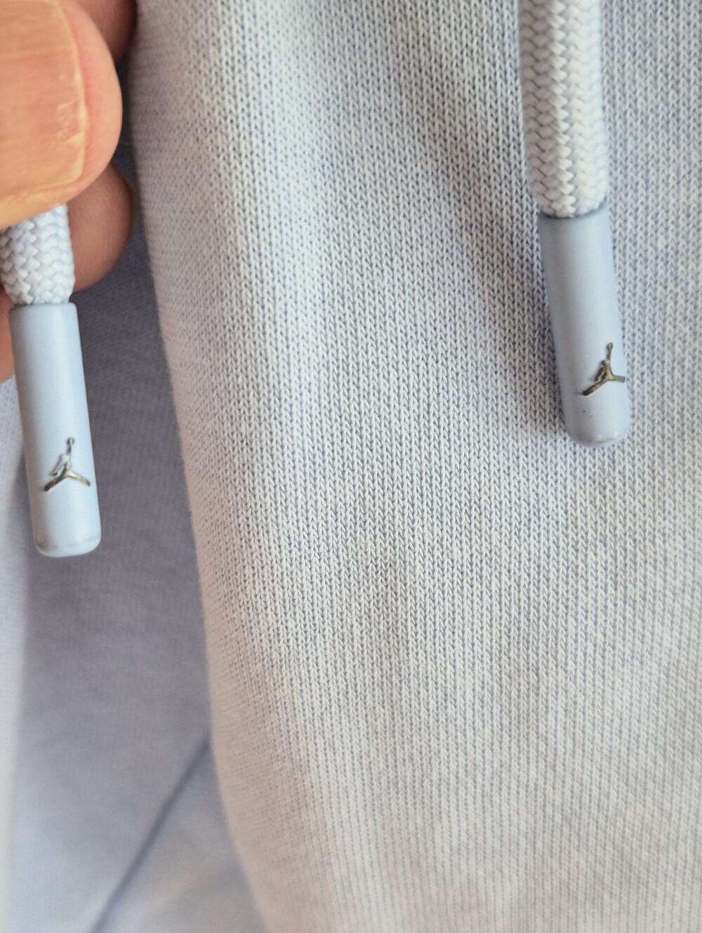 Jordan Essentials Fleece Sweatpants Carolina Powder Ice Baby Blue XL - Picture 3 of 8